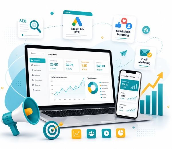 Digital marketing services in Ludhiana by Punjab Tech Foundation